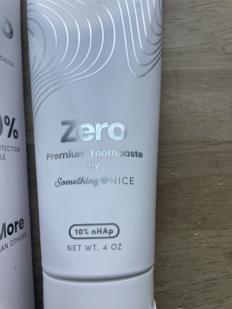 Zero Premium Toothpaste by Dentist Recommended Soft Mint Flavored BOX Damage