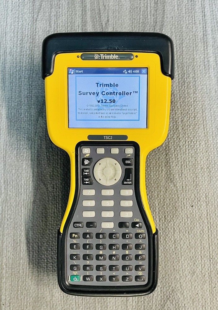 Trimble TSC2 Survey Controller V. 12.50 GPS Robotics Data Collector