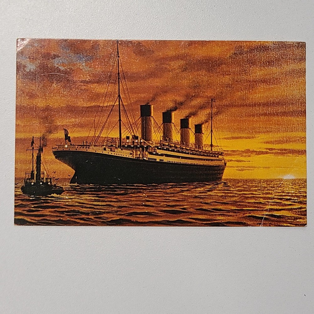 R.M.S. Olymic Postcard