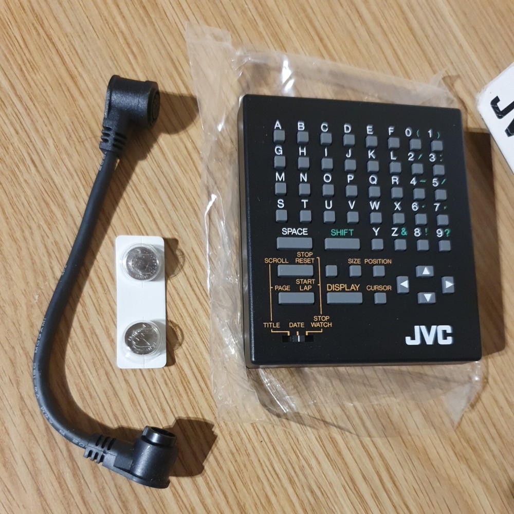 JVC Character Generator CG-C7E Compact Video Camera Accessory