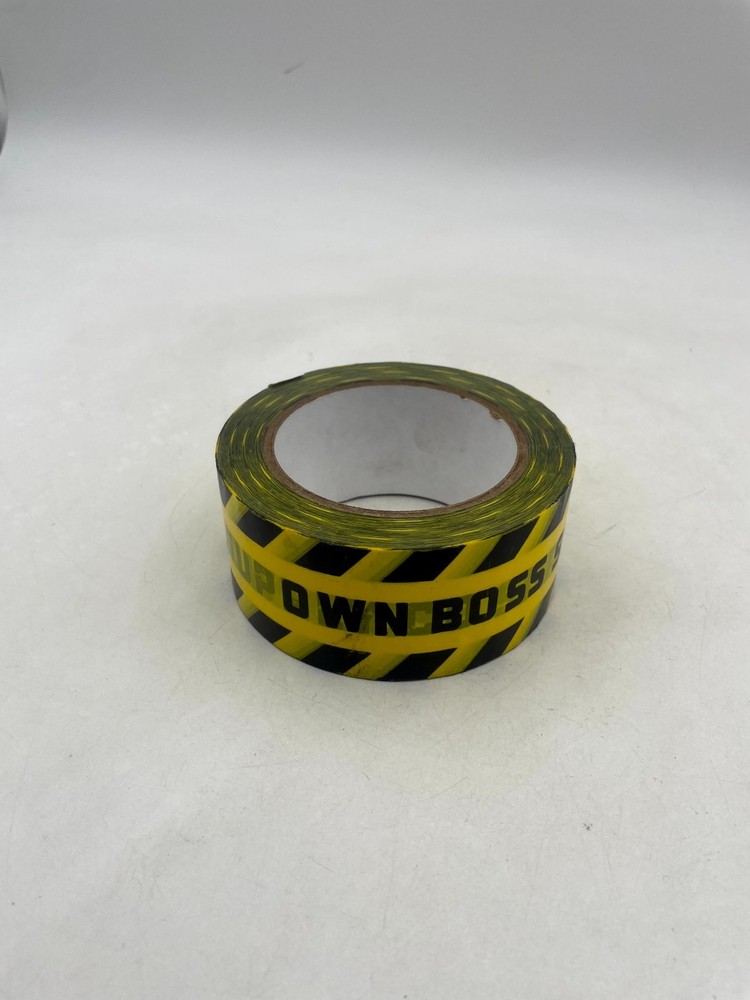 Own Boss Supply Co. Caution Tape Roll for Warning Safety Barrier & Constructions