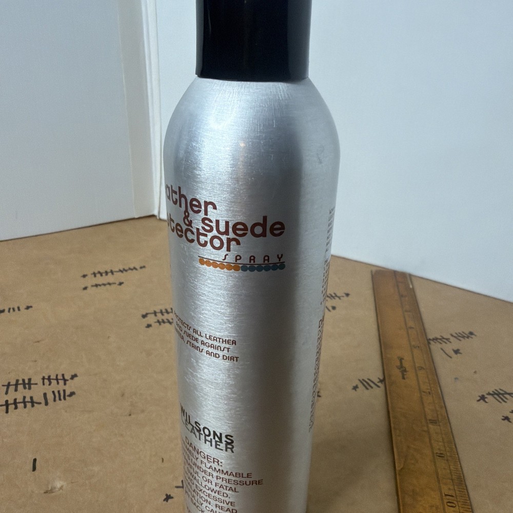 Wilsons Leather Leather & Suede Protector Spray 10 Oz NOS