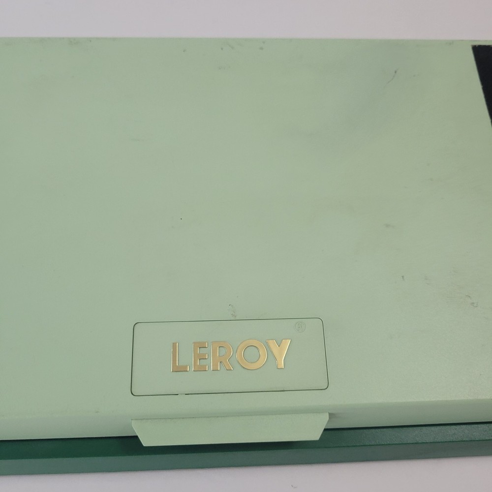 K&E Leroy Drafting Scriber Set Kit with Templates 1981 Vintage Engineering Tools