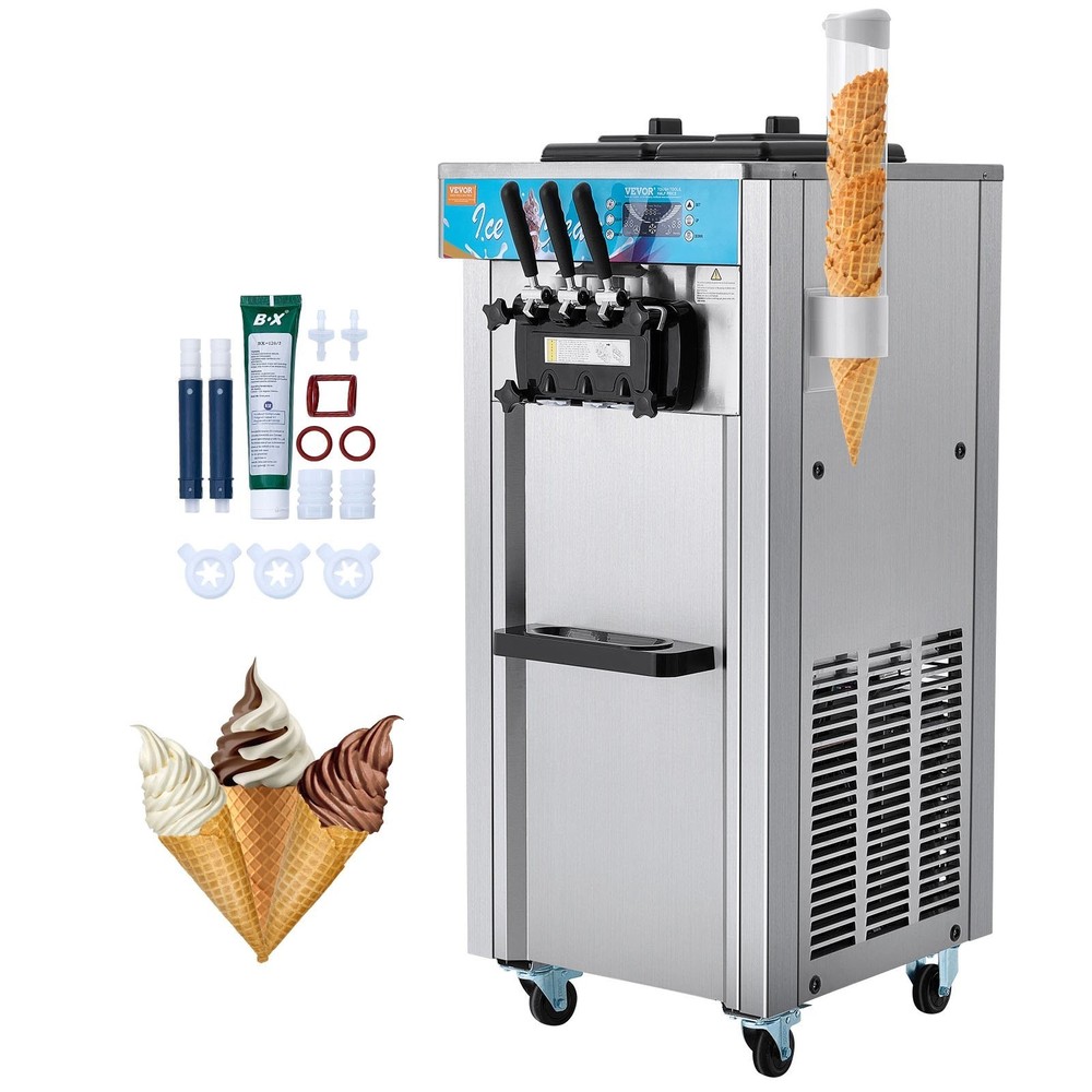 2 Vevor Soft Serve Ice Cream Machines