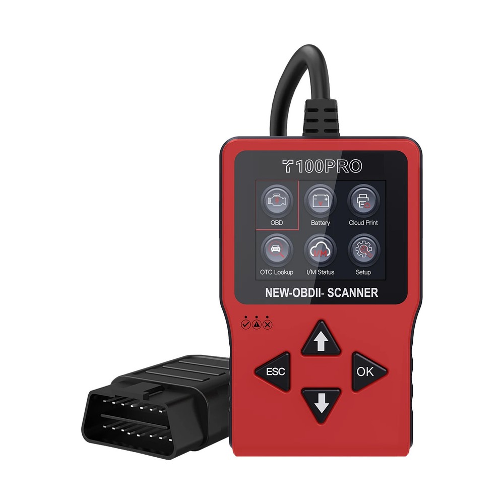Car OBD2 Scanner Diagnostic Tool DTC Lookup OBD II Code Reader Clear Fault Light