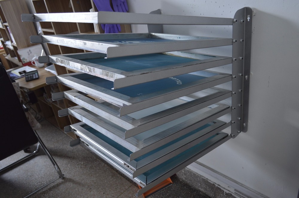 US Shipping! 8-Layer Wall Mounting Screen Frame Holder,Wall Fixed Type 006357