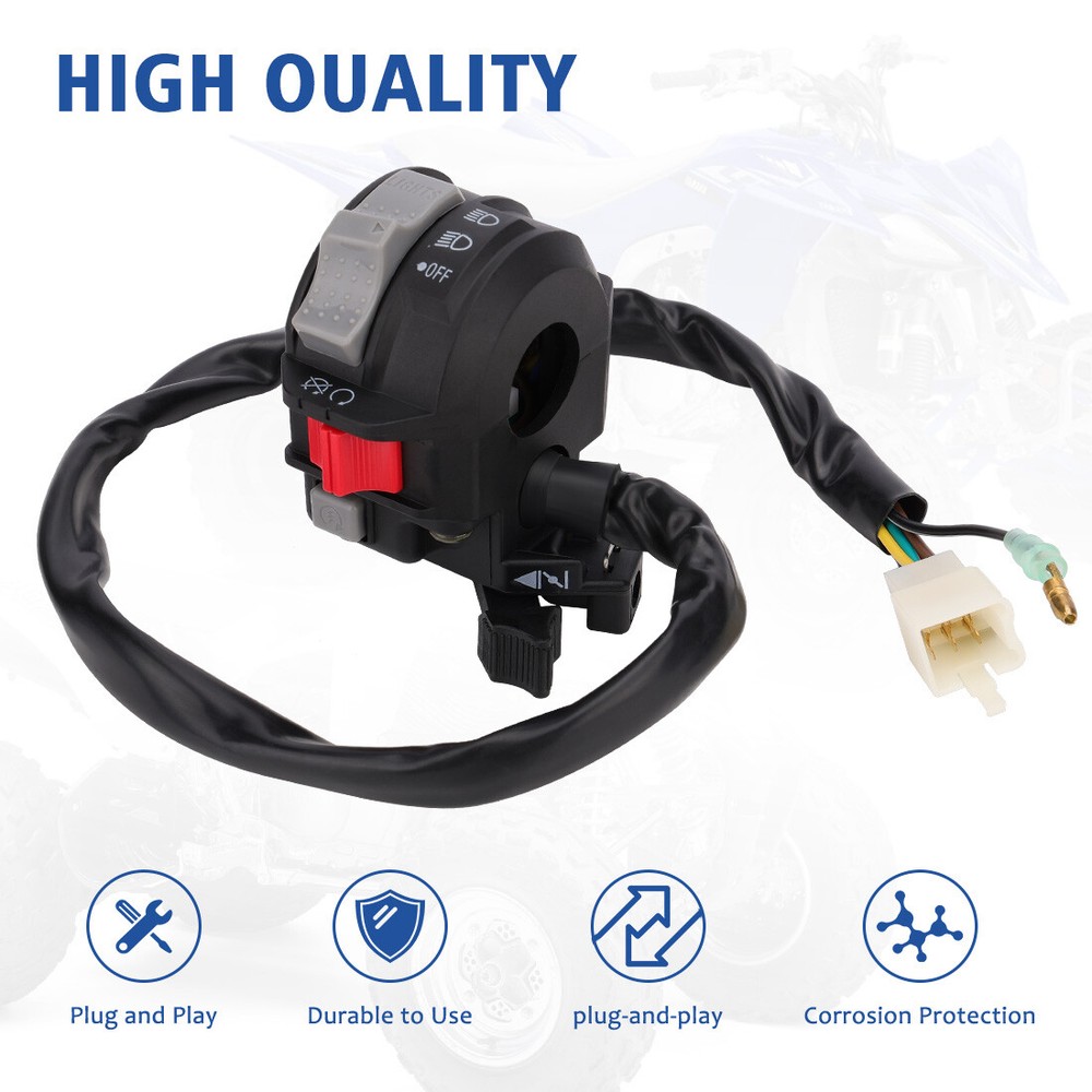 Handlebar Start Stop Switch Headlight for Yamaha Big Bear 400 YFM400 2000-2001