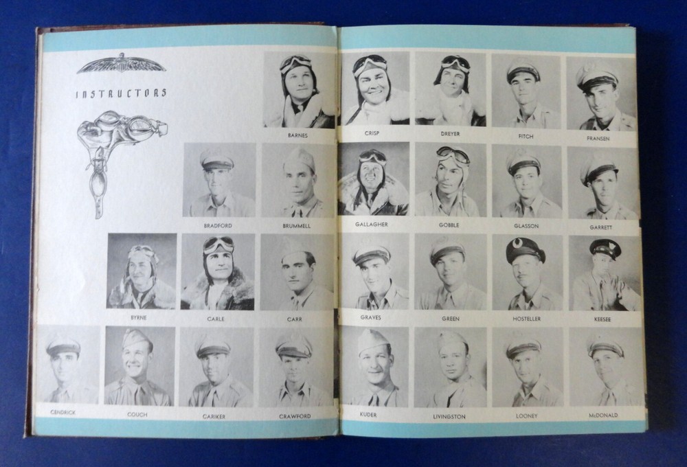 USAAF “MISTER” CLASS BOOK 44-B COLEMAN ARMY AIR FIELD