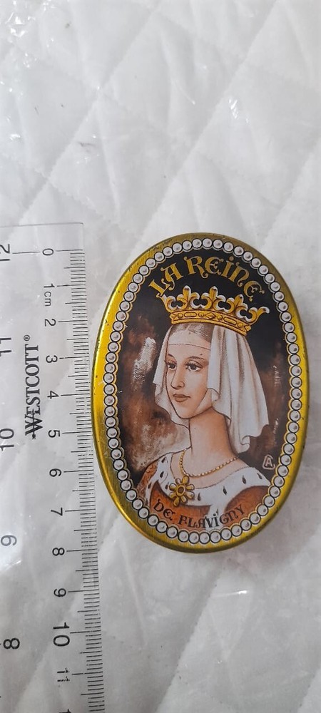 A beautiful box designated for some sewing tools, such as small beads and some