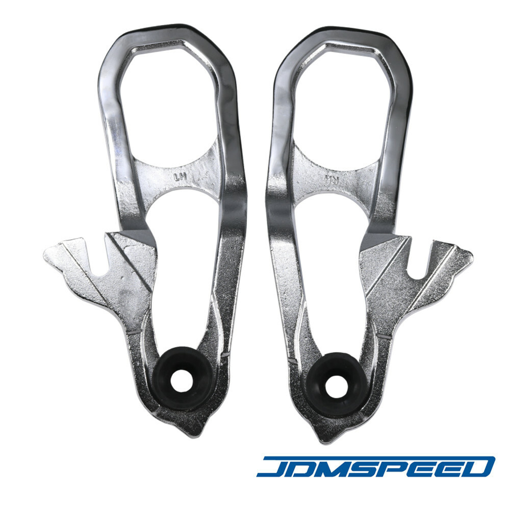 Chrome Heavy Duty Front Tow Hooks with Hardware For 2019 2020 2021 Ram 1500 DT