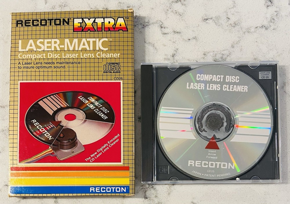 Recoton Extra Laser-Matic Compact Disc Lens Cleaner