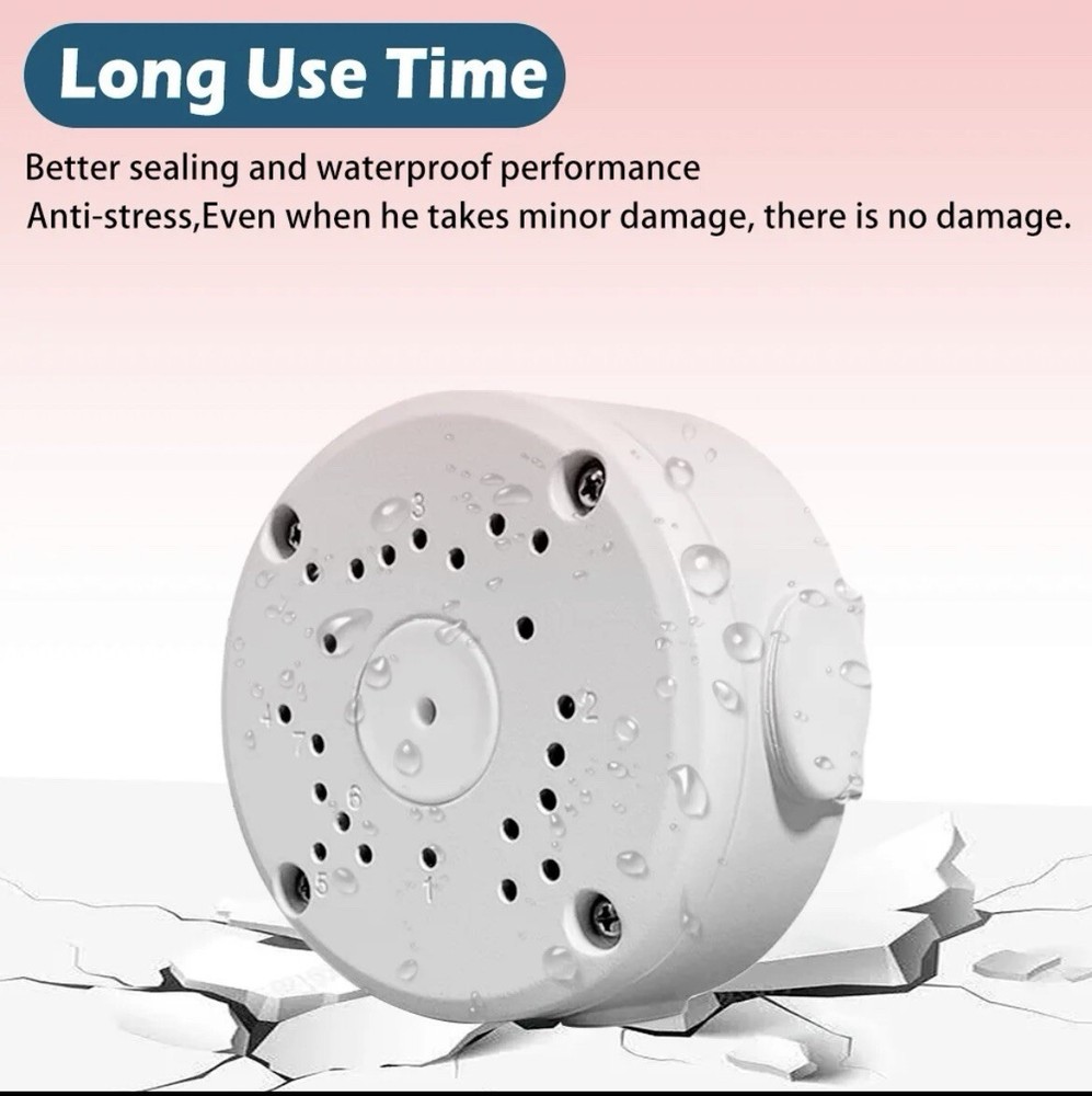 Camera Junction Box Mount Bracket for Security Cameras