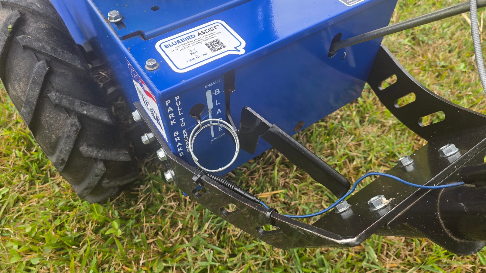 MAKE OFFER Blue Bird / HONDA Brush Mower Cutter Hydro Drive 26" fits Billy Goat