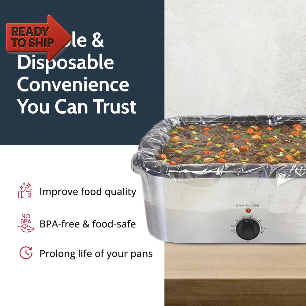 Pansaver Electric Roaster Liners, 1-Pack (2 Units)