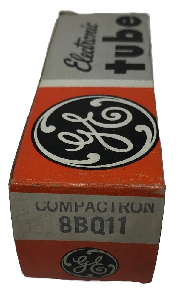 GE 8BQ11 Electronic Tube - Vintage Electronics
