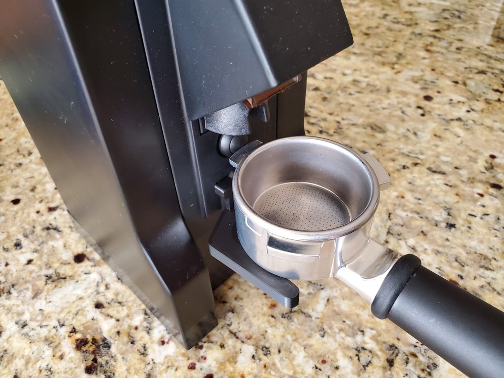 Portafilter fork support, compatible with Eureka Mignon