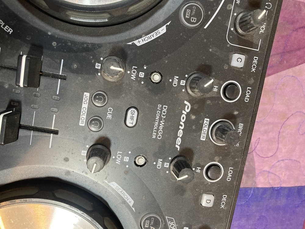 PIONEER DJ CONTROLLER MODEL DDJ-WEGO No Power