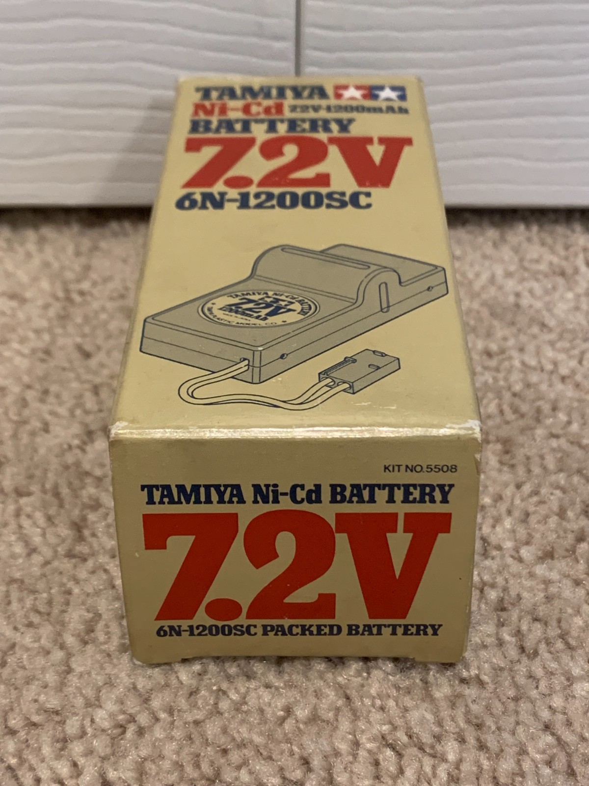 ** TAMIYA / MRC ** 7.2V 1200mAh Ni-Cd Battery Hump Pack (5508 / 55008) 6N-1200SC