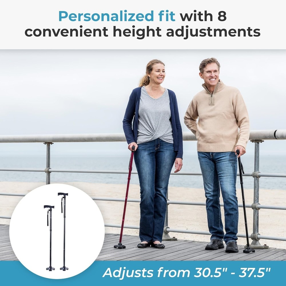 Adjustable Walking Cane for Improved Mobility
