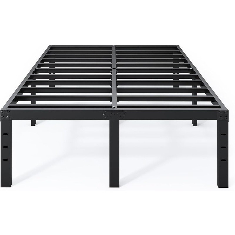 Sturdy Full Bed Frame No Box Spring Needed Quick Assembly Extra Storage Space US