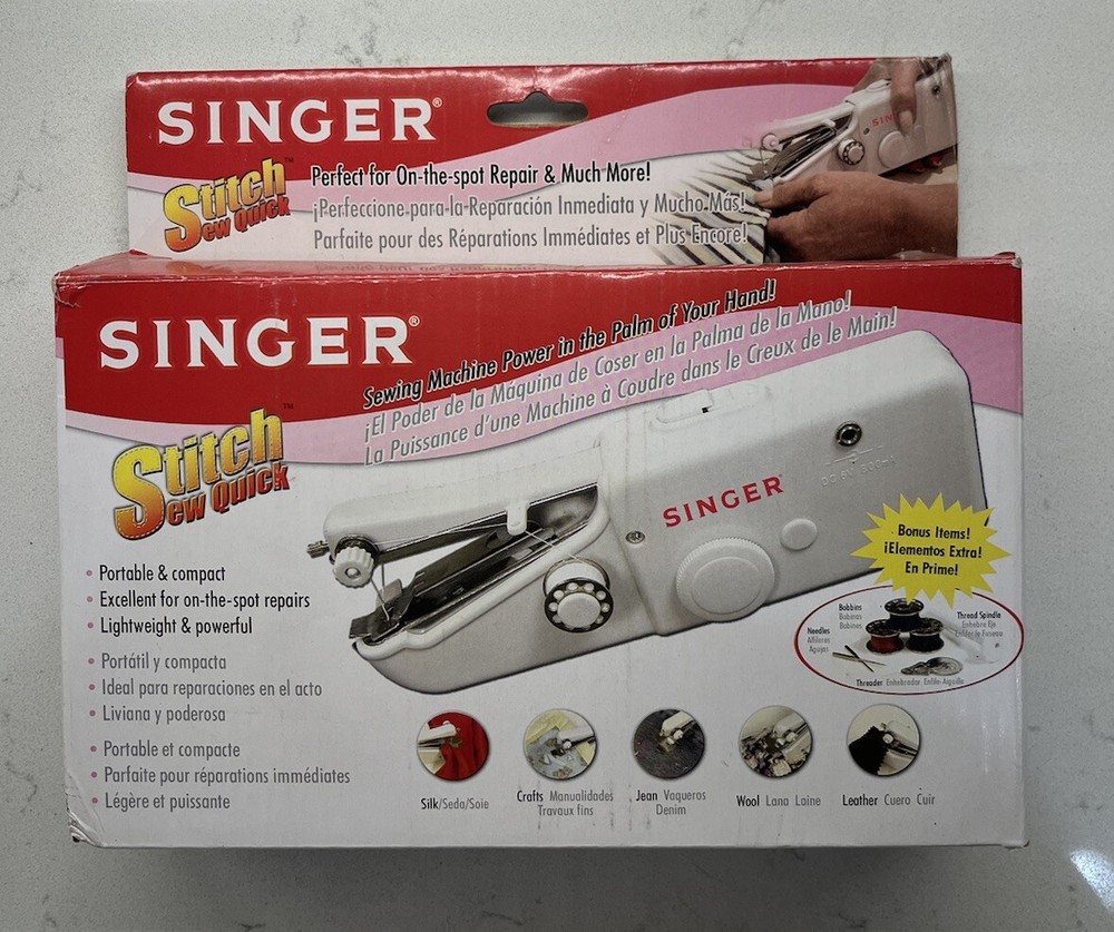 Singer Stitch Sew Quick Mechanical Sewing Machine With Box