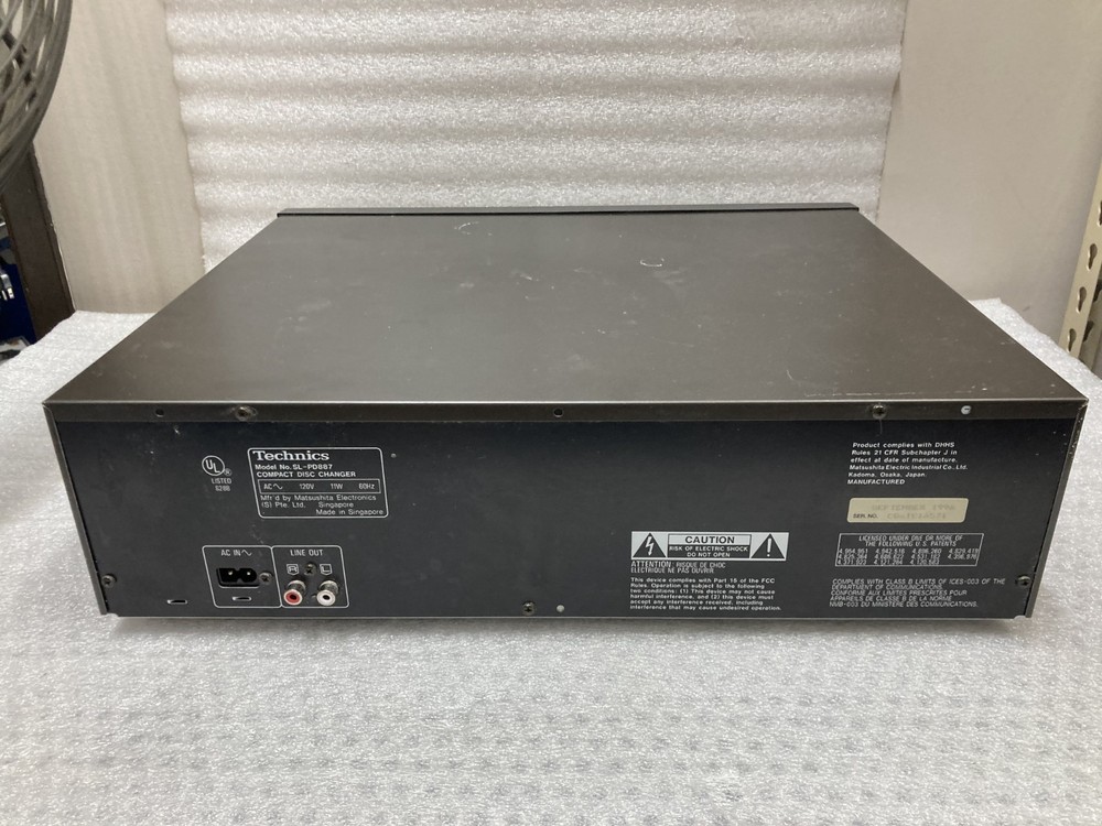 Technics SL-PD887 5 Disc CD Changer