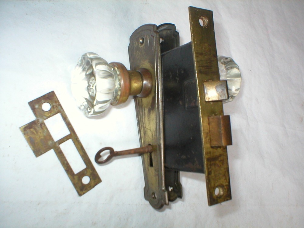 Antique Art Deco Era Door Hardware