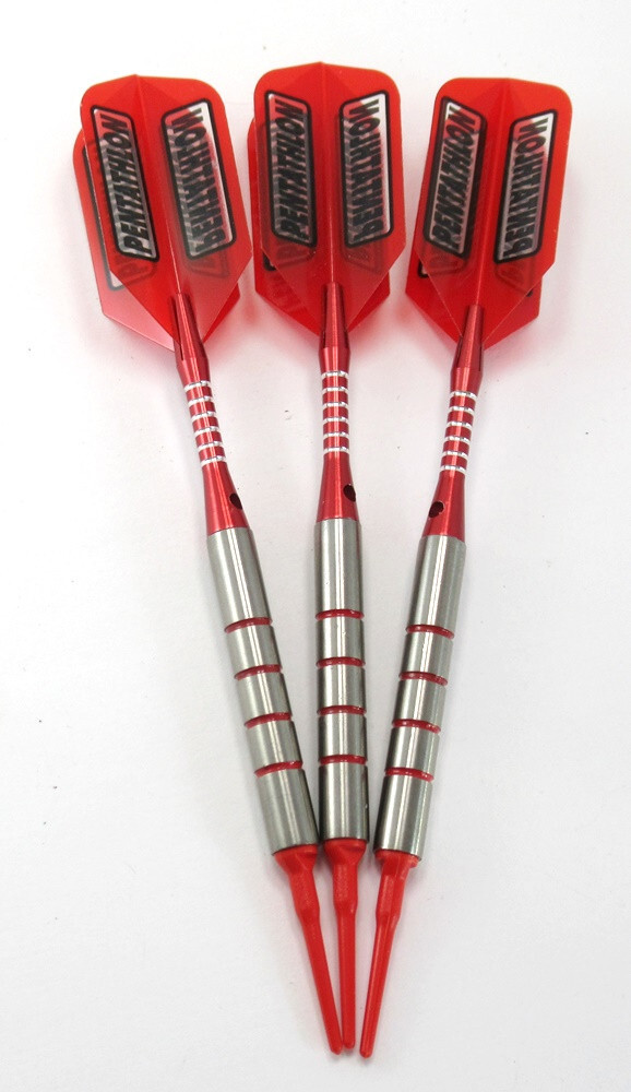 Predator Red 80% Tungsten Darts - 16 Grams + Bonus GT Darts - with tracking