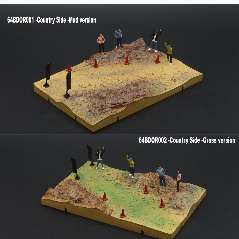 BM Creations 1:64 Diorama City - Mud Version