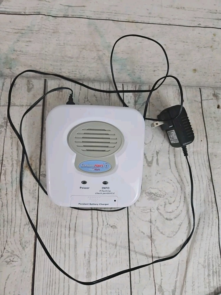 Replacement Freedom Alert Voice Emergency Base Station & AC Adapter