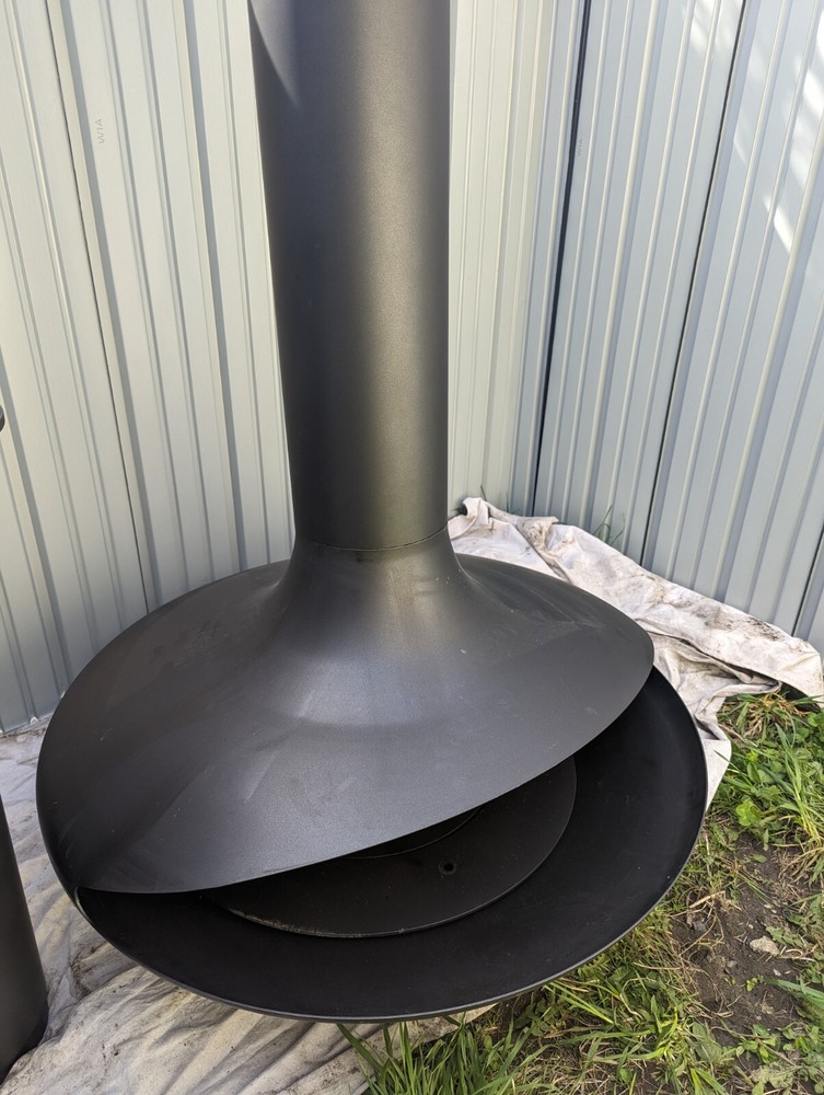 Modern Suspended/Floating fireplace. Custom Designed Fireplaces