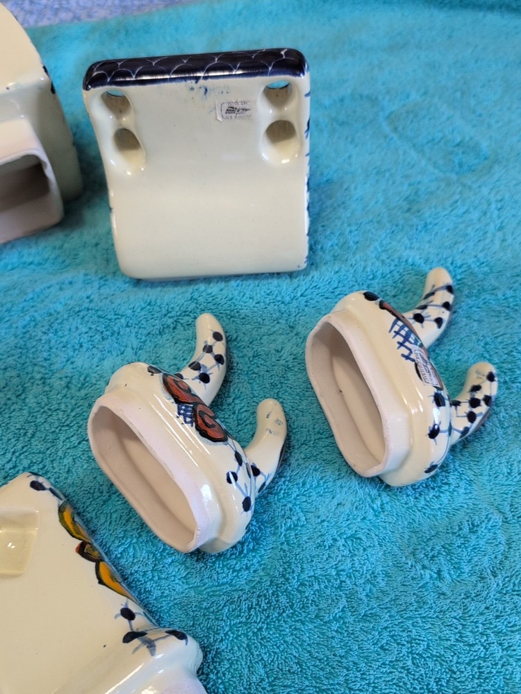 Original Hand Painted Talavera Bathroom Set