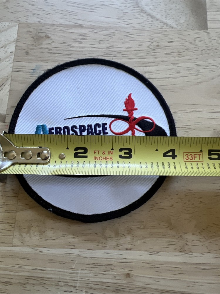 Aerospace Education Foundation Hook And Loop Patch
