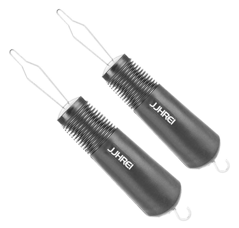 2 Pack Button Hook and Zipper Pull Helper | Non-Slip Grip for Arthritis Aid