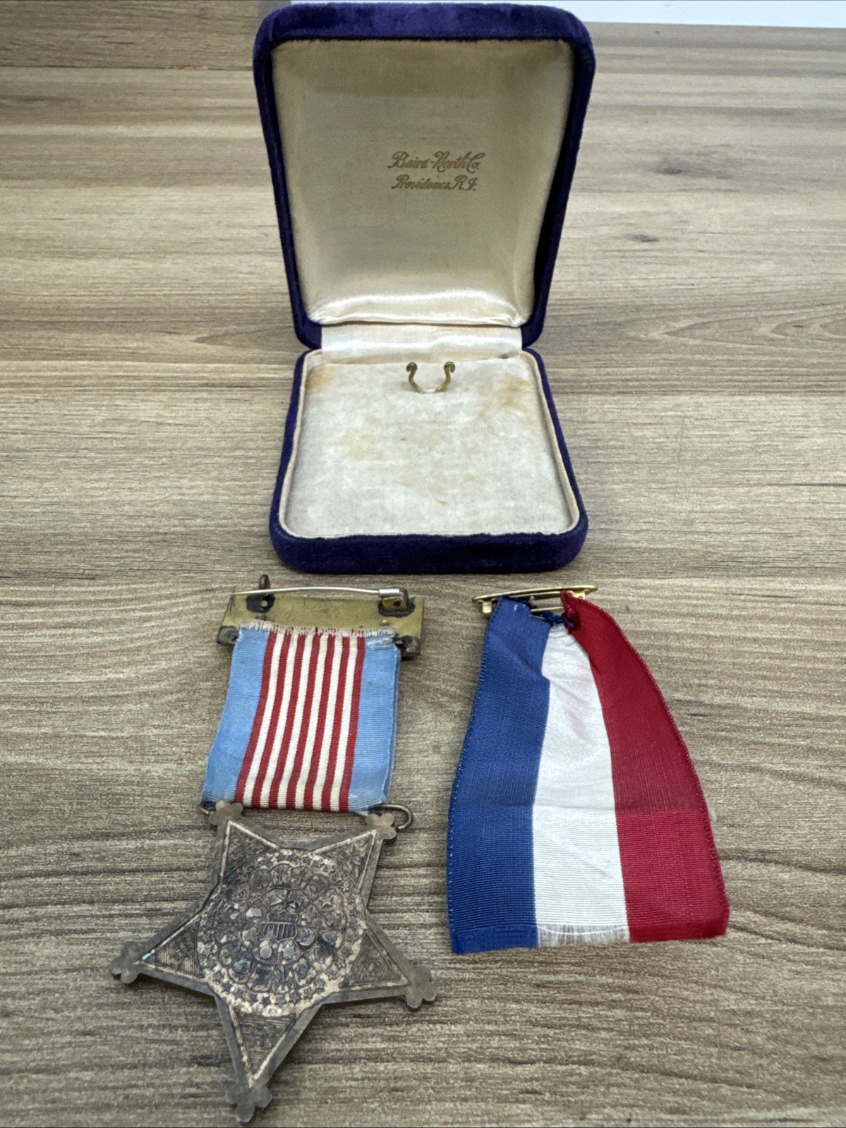 Spanish American War Veterans Medal USWV w Original Baird-North Box