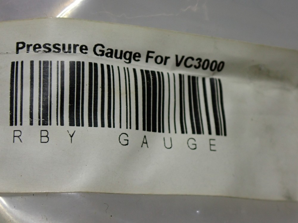 RBY VC3000 PRESSURE GAUGE