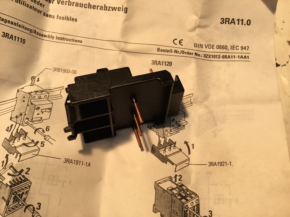 2 Pieces Siemens Link Module 3RA1921-1D New (26)