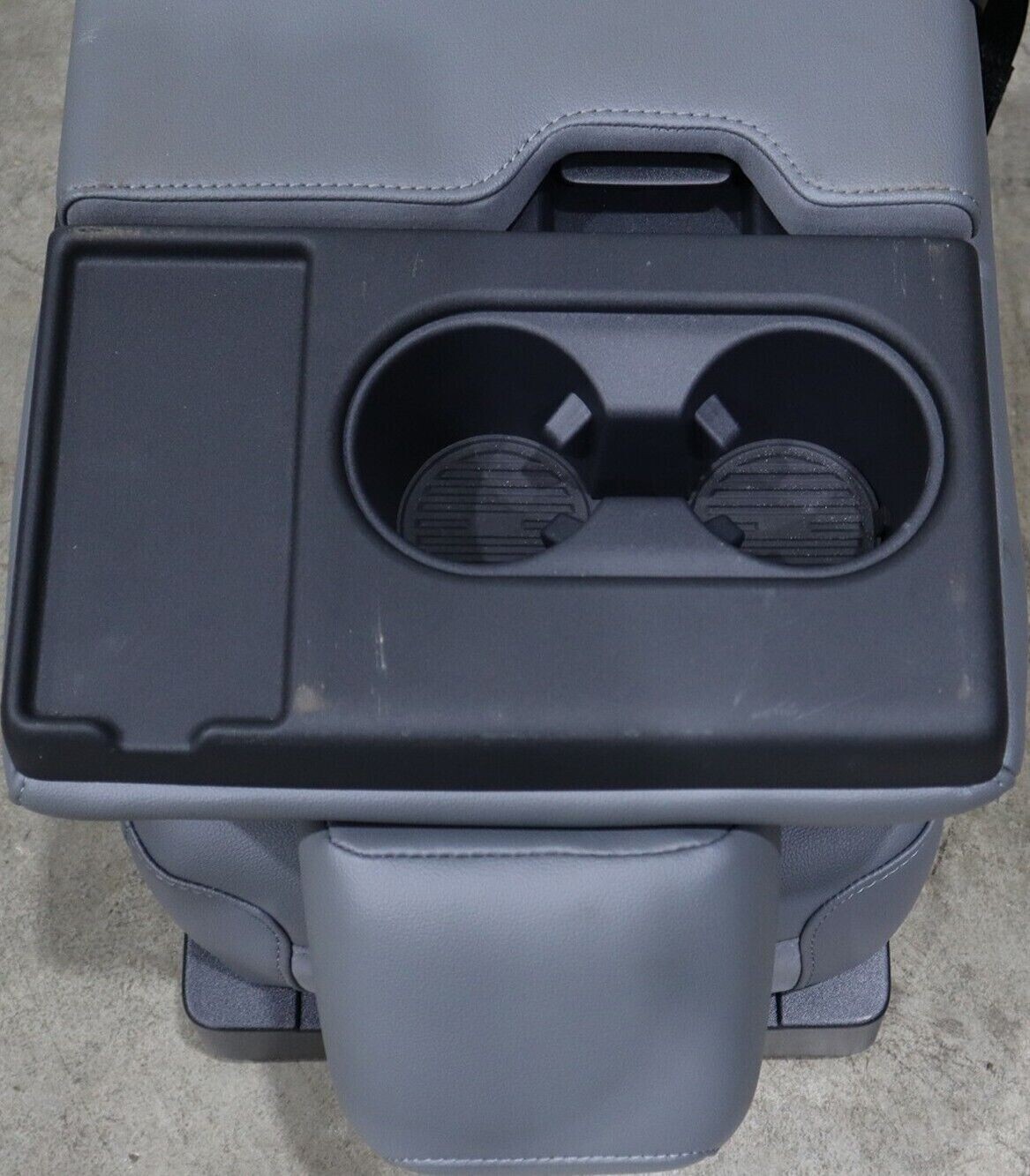 FORD F250 F350 SUPER DUTY FRONT VINYL GRAY BUCKET SEATS NEW GREY SET KIT OEM