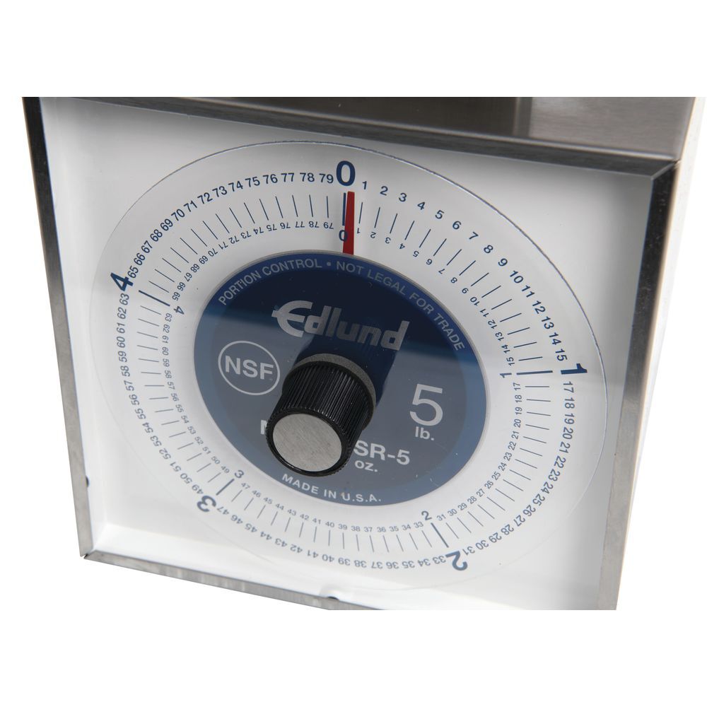 Edlund SR-5-OP Portion Control Scale 5 lbs. x 1 oz. Capacity