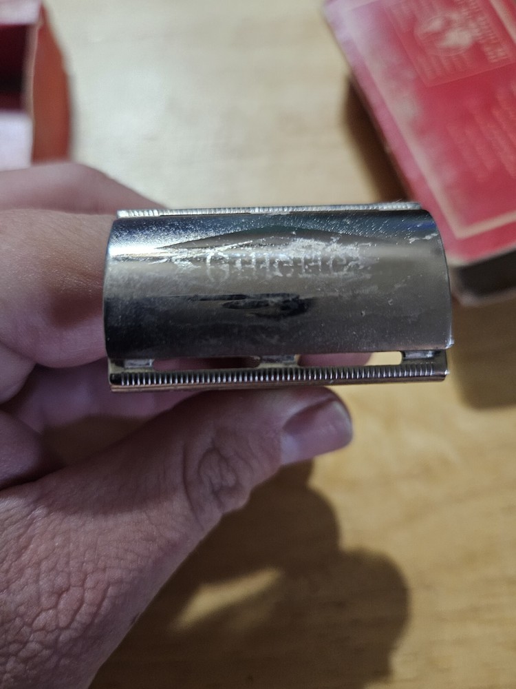 Gilette Tech Safety Razor Vintage With Box