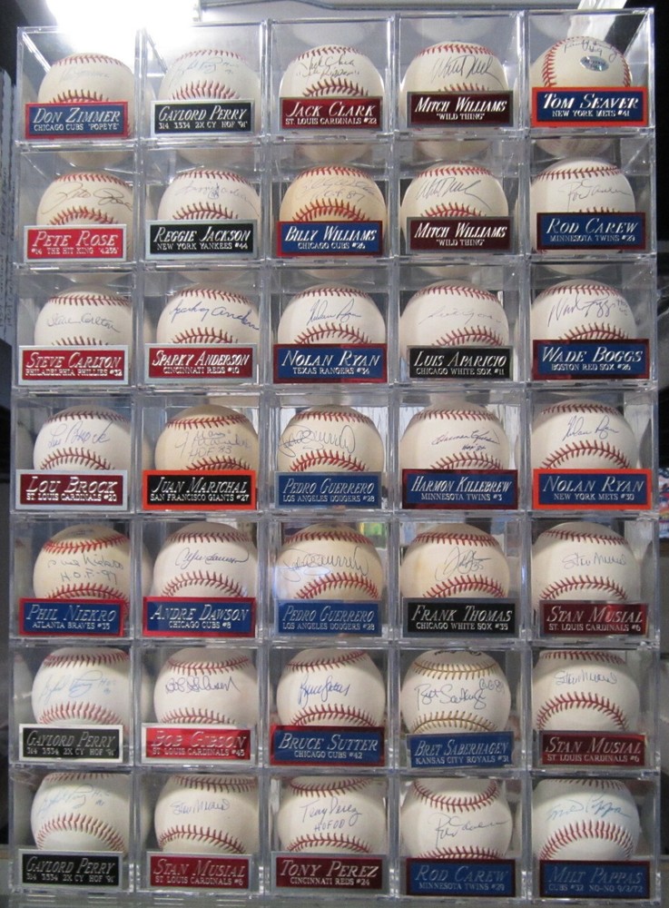 BO JACKSON ROYALS NAMEPLATE FOR AUTOGRAPHED Signed Baseball Display CUBE CASE