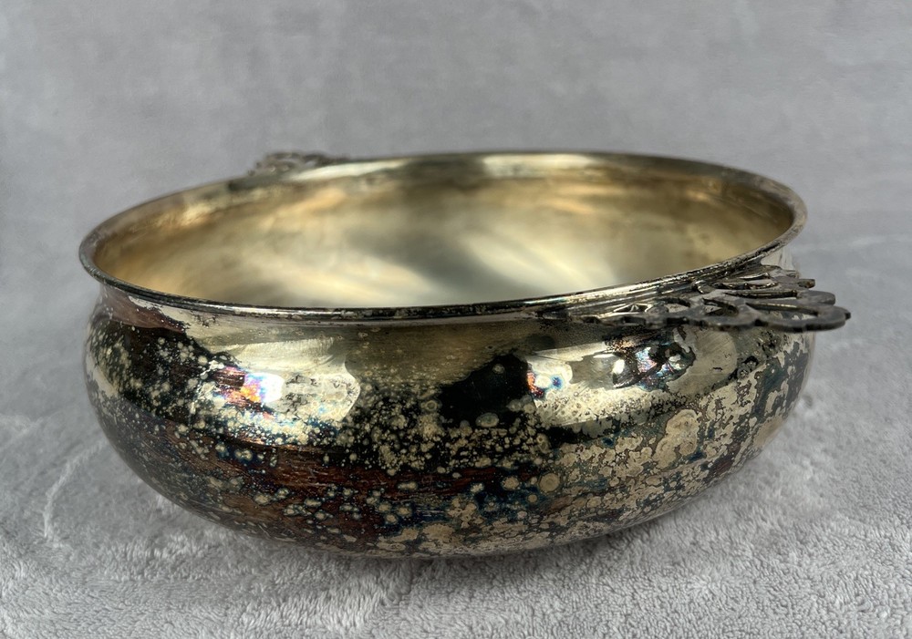 The Sheffield Silver Co Silver 8 1/4" Serving Tray 1126