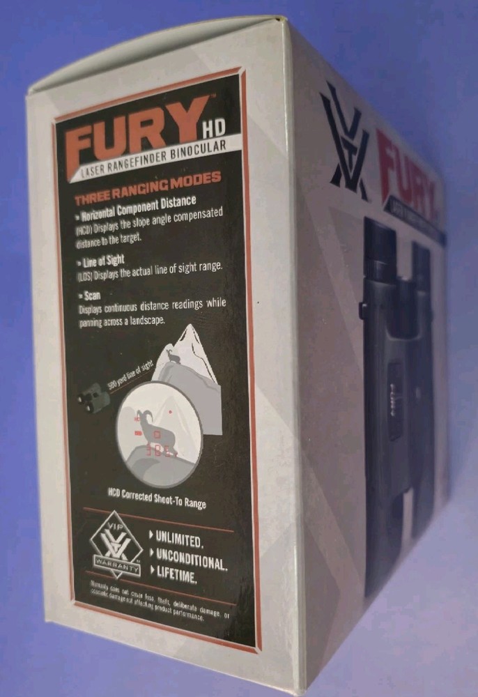 EMPTY BOX ONLY - VORTEX FURY HD Laser Rangefinder Binocular LRF300 BOX ONLY