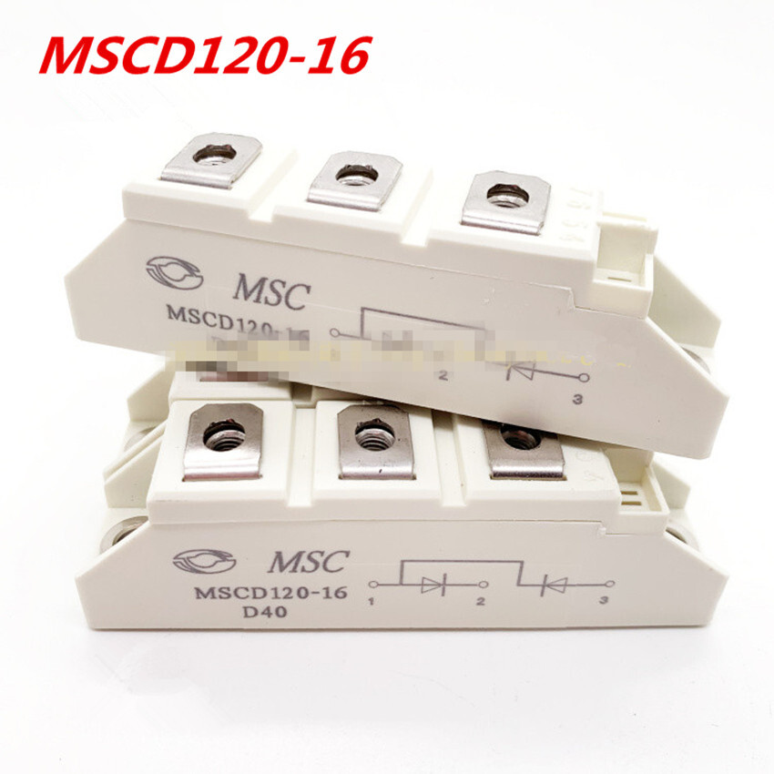 1pcs MSC MSCD120-16 Power Module 120A 1600V Rectifier Diode Module