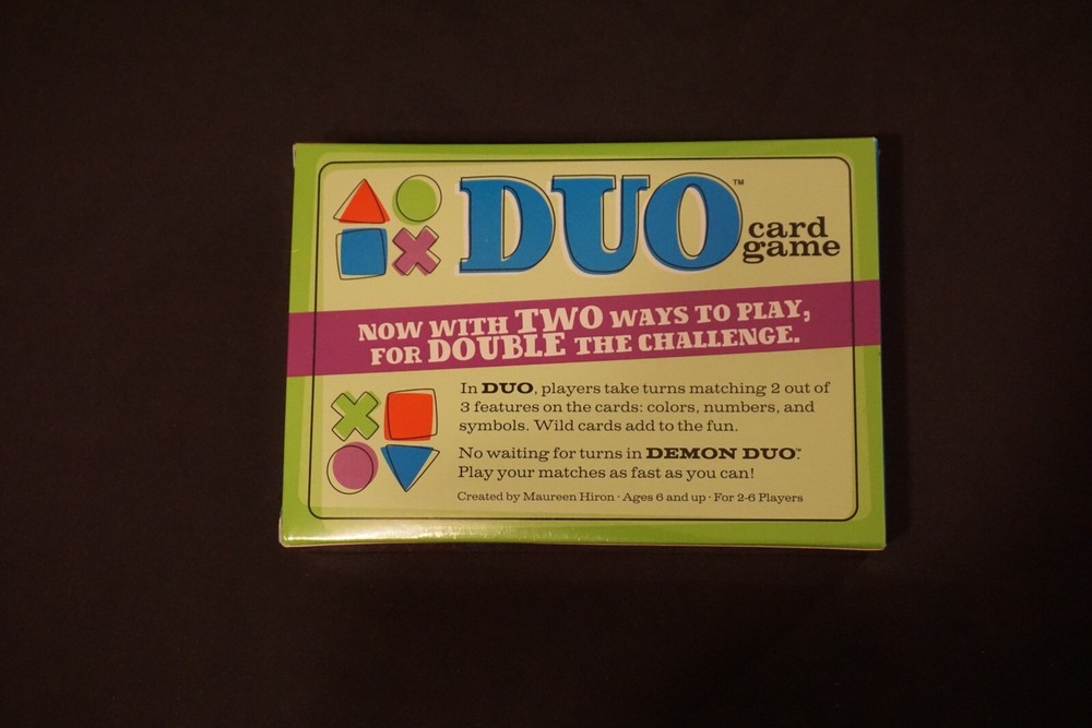 Duo Card Game