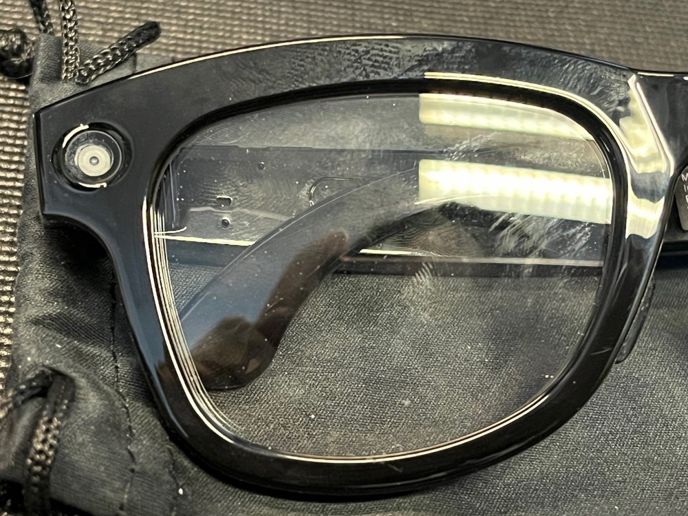 M01 Pro Smart AI Smart Glasses 5MP Camera WiFi Bluetooth Tested