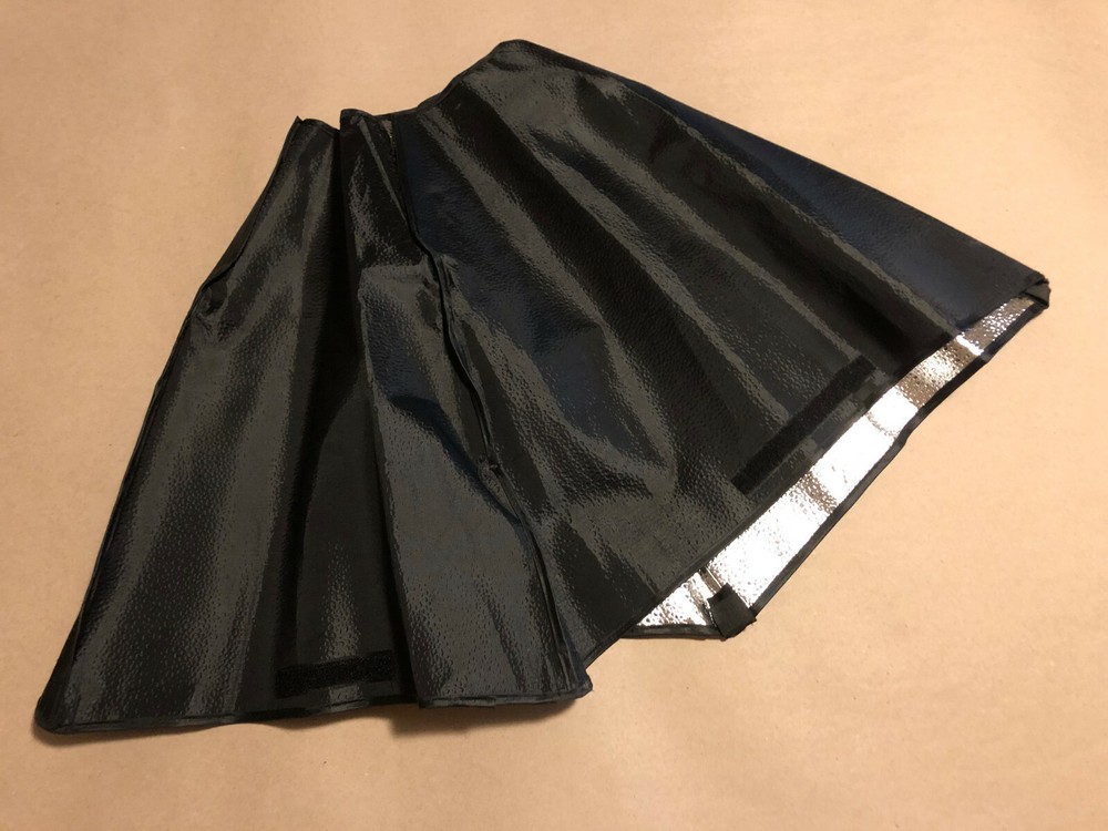 (3) Photography Studio Reflective Light Black / Silver Umbrella