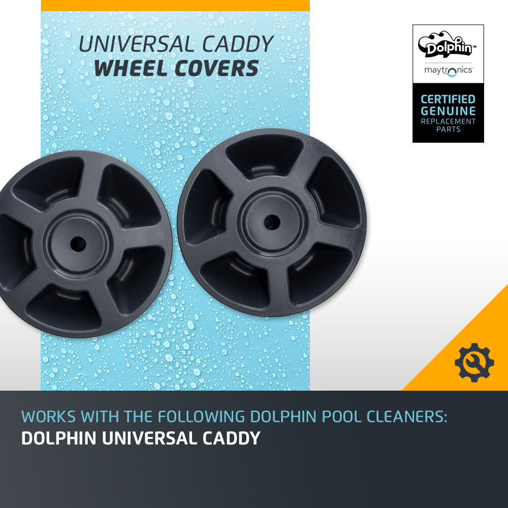 Dolphin Genuine Replacement Part Wheel Cover for Universal Caddy