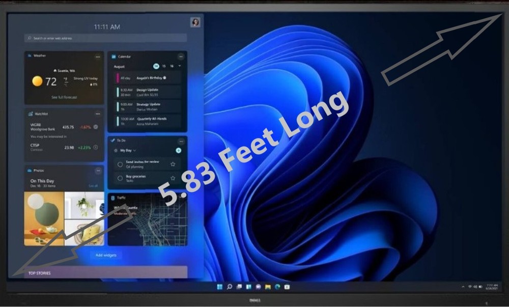 INTERACTIVE WHITEBOARD DELL C7017T (1YR GUARANTEE)