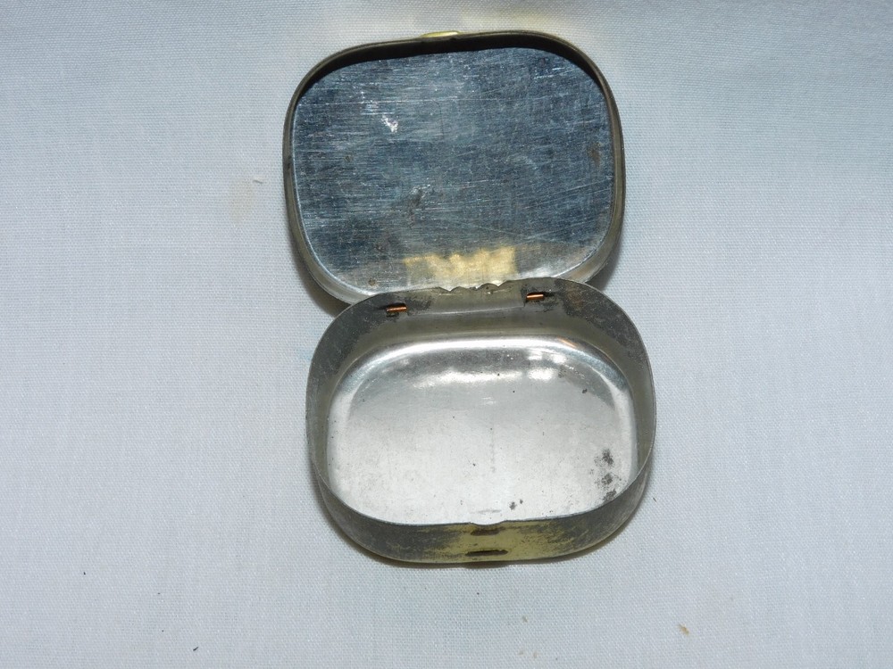 ANTIQUE " MARSCHALL " PHONOGRAPH / GRAMOPHONE TIN NEEDLE BOX - GERMANY